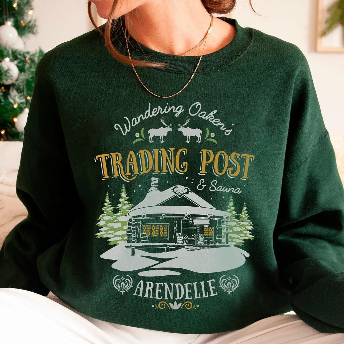 Disney Frozen Wandering Oakens Trading Post Arendelle Shirt 2 3