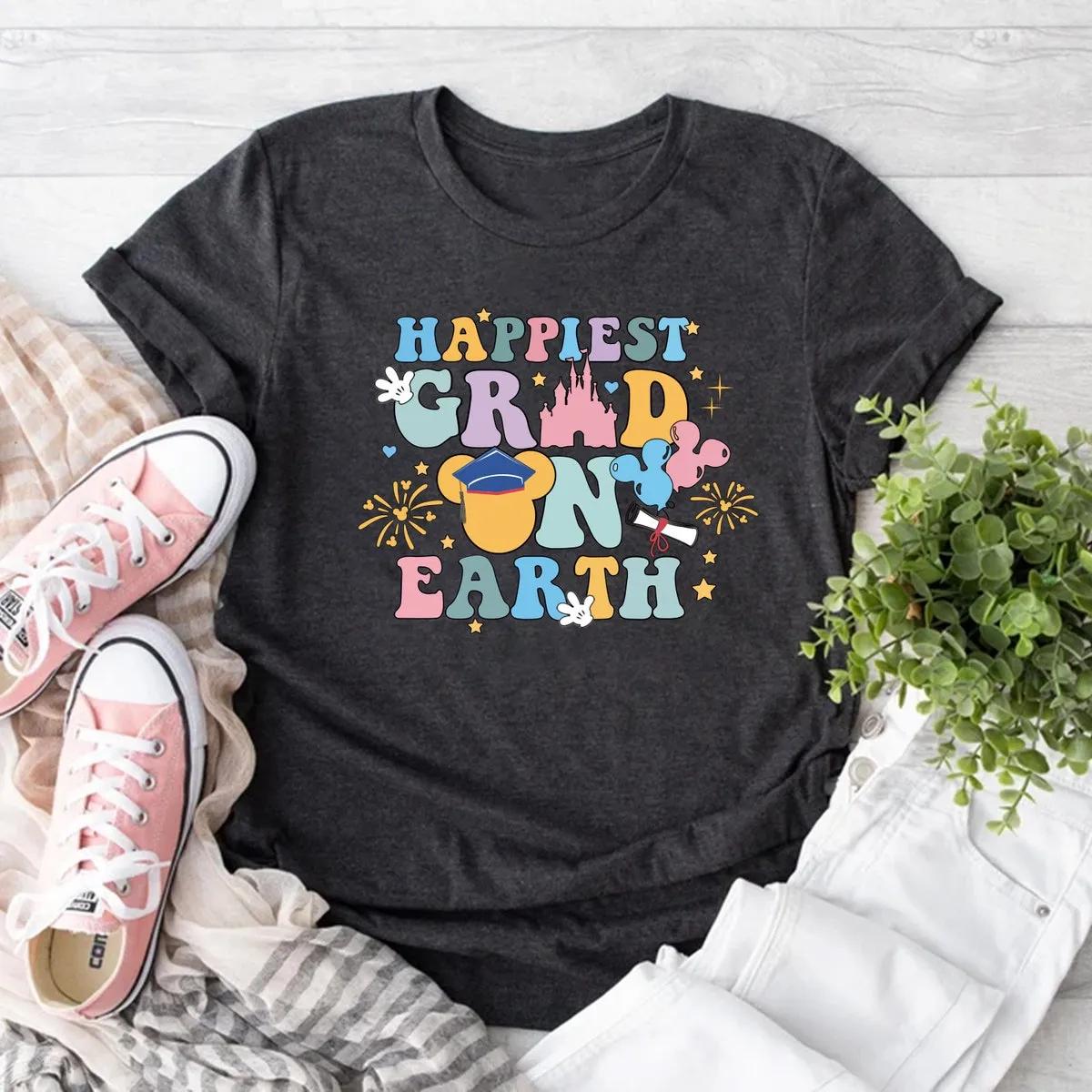 Disney Grad Mom Grad Dad Shirt Graduation Trip Tee 1 3