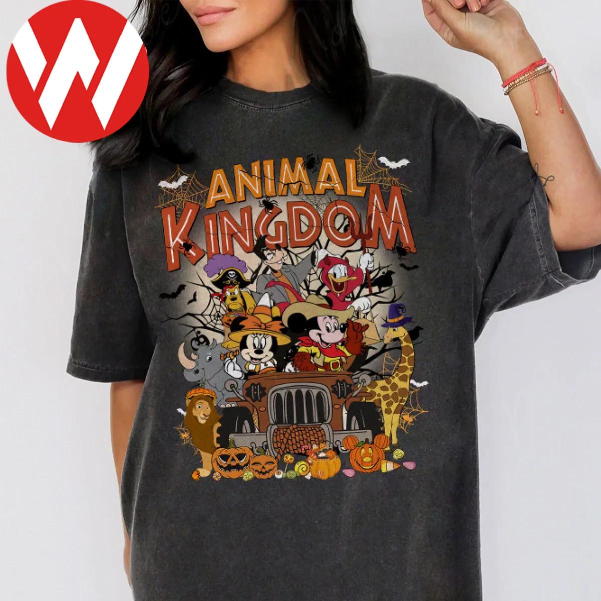 Disney Halloween Animal Kingdom Mickey and Friends Shirt 4