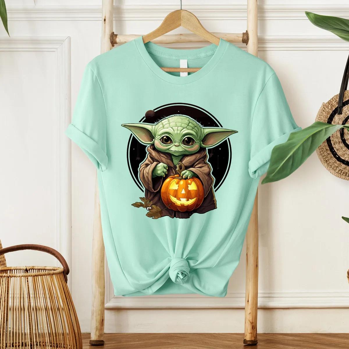 Disney Halloween Fall Yoda Shirt 3