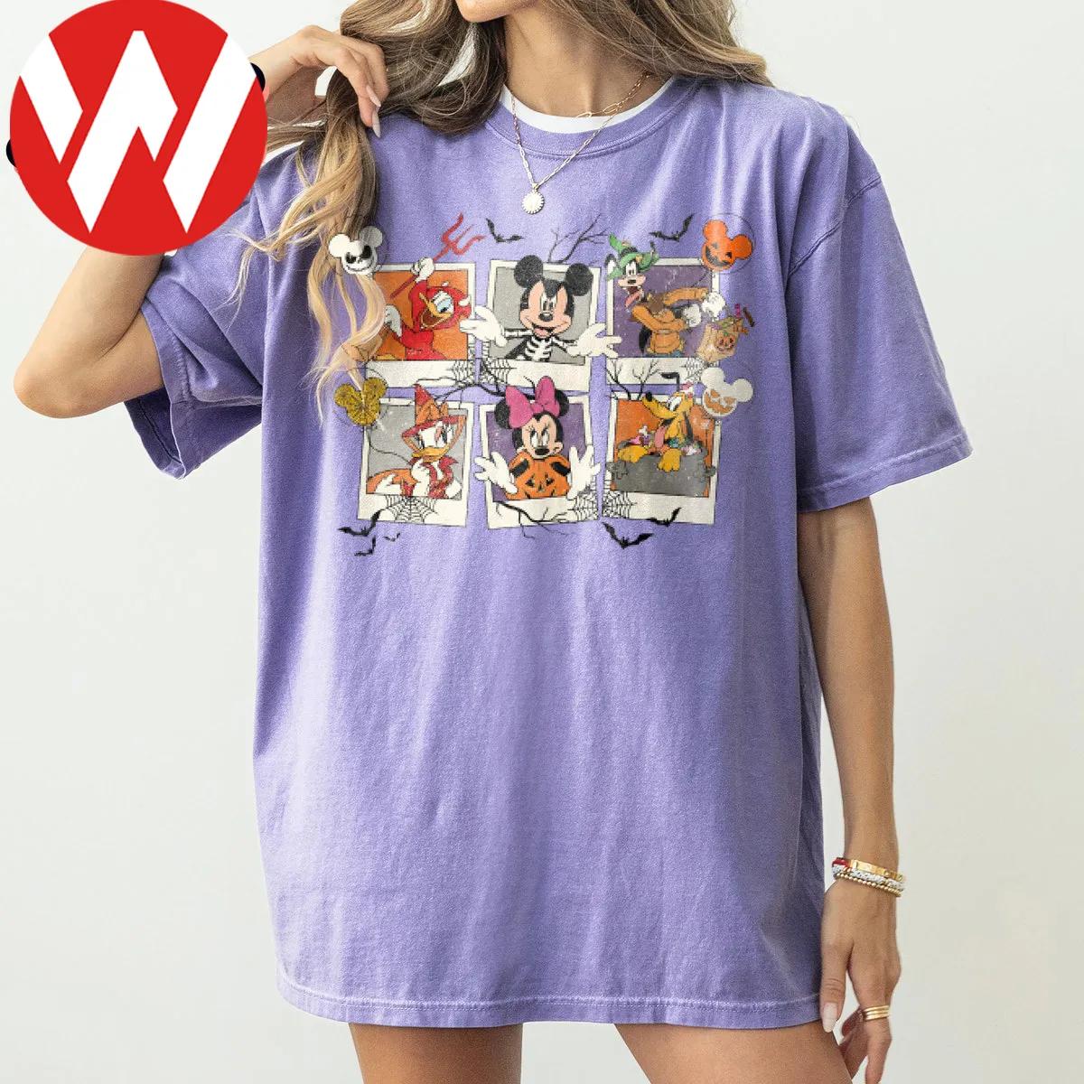 Disney Halloween Mickey And Friends Frame Shirt 3