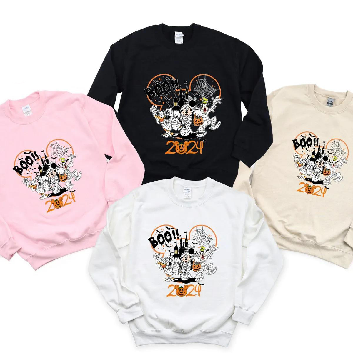 Disney Halloween Mickey Minnie and Friends Shirt 6