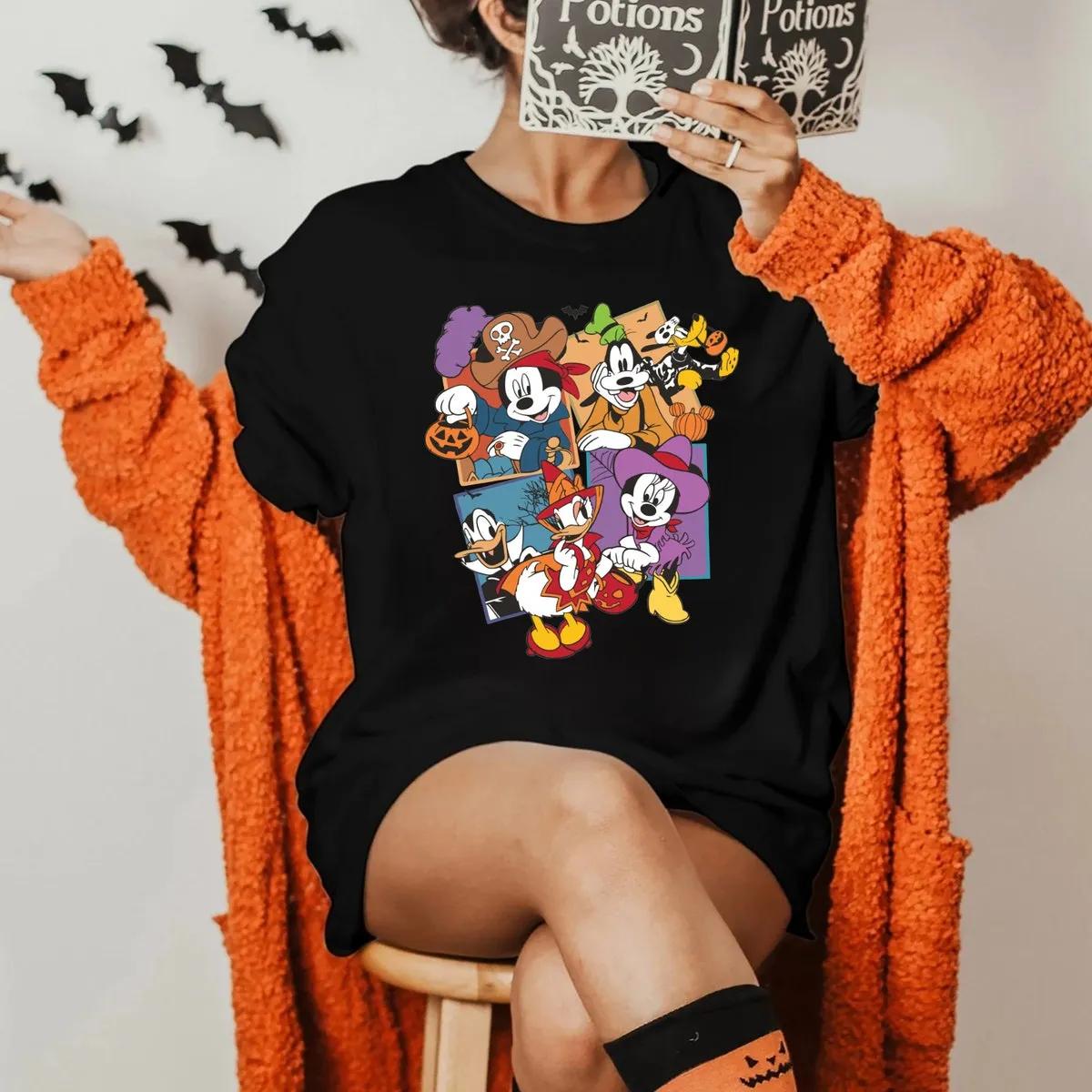 Disney Halloween Mickey Not So Scary Shirt 1