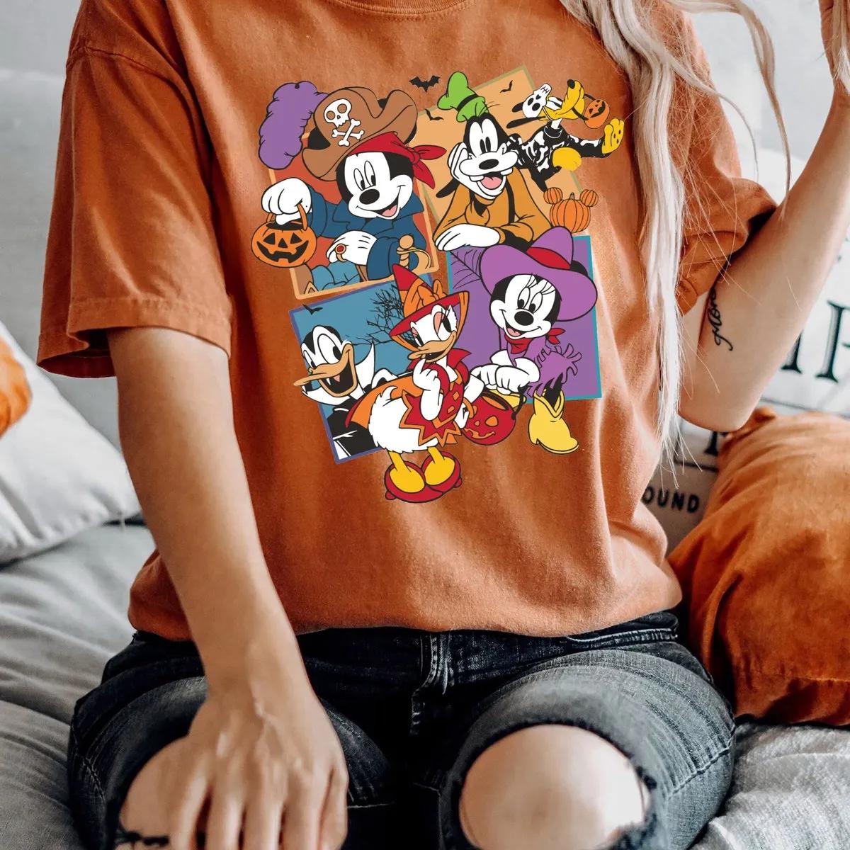 Disney Halloween Mickey Not So Scary Shirt 5