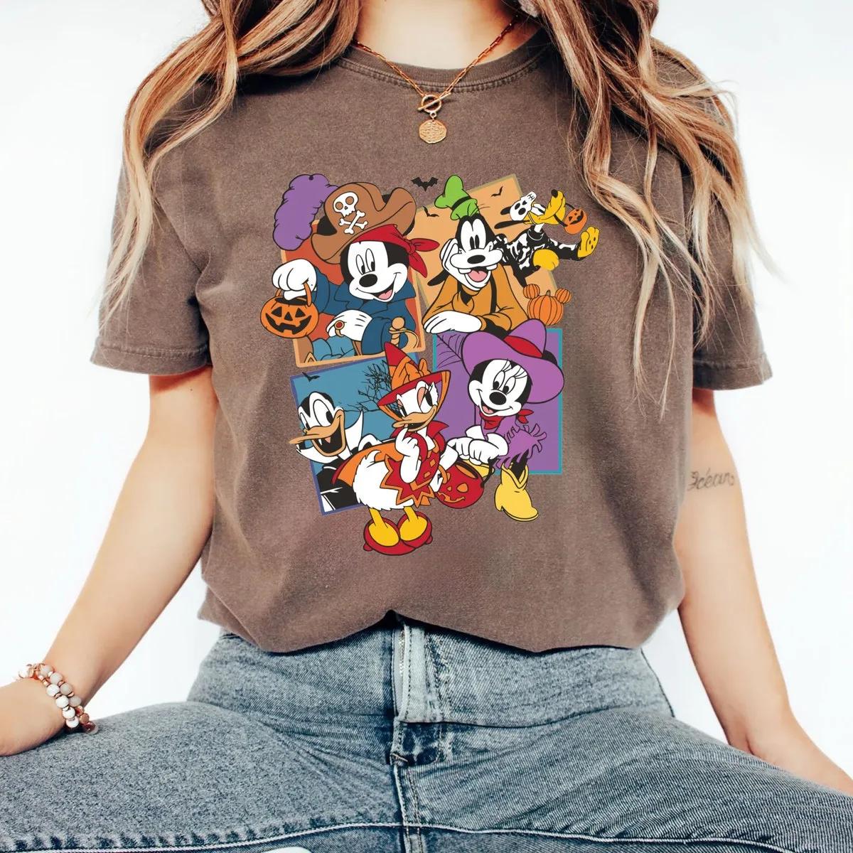 Disney Halloween Mickey Not So Scary Shirt 6