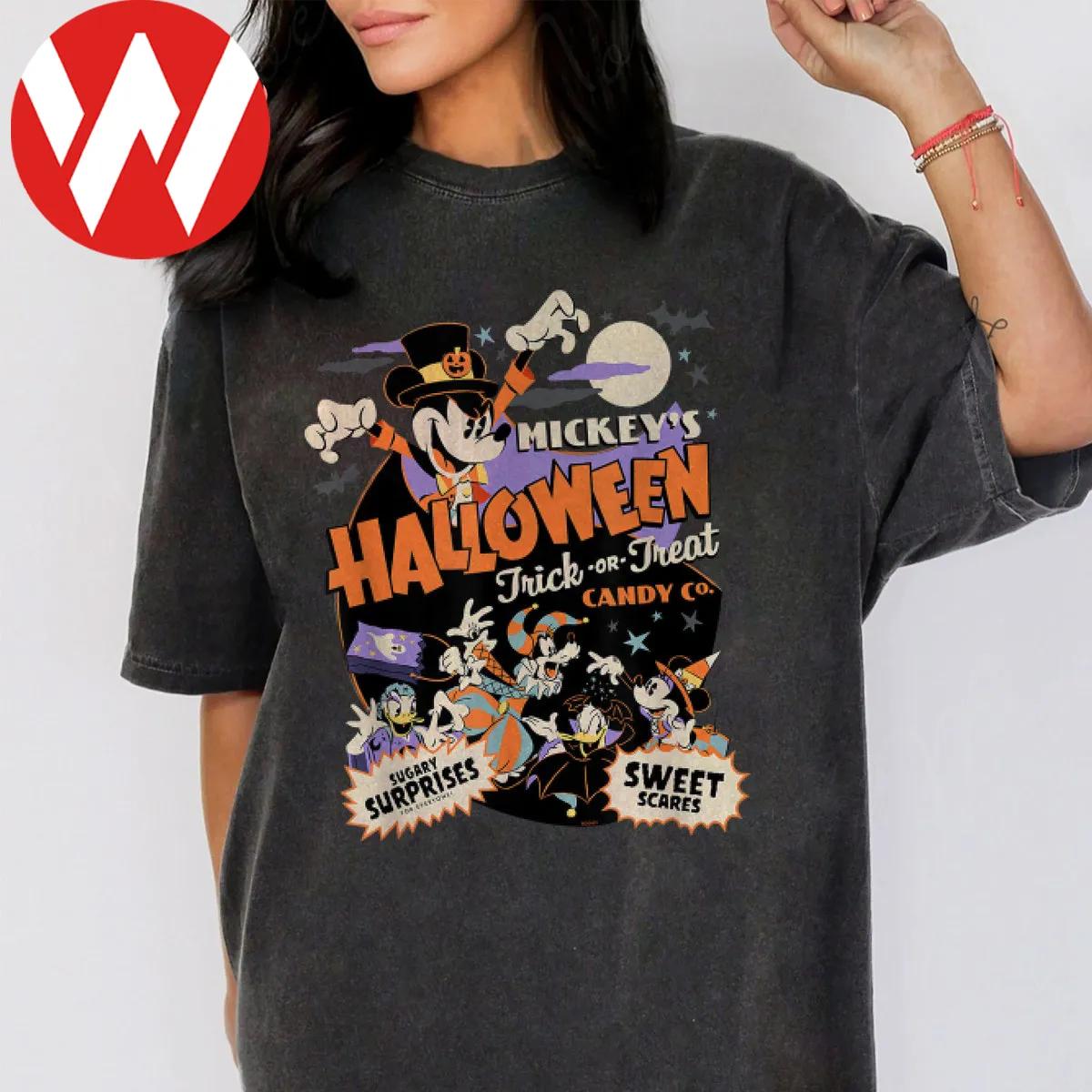 Disney Halloween MickeyS Not So Scary Party Shirt 4