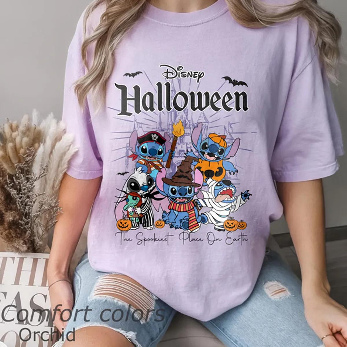 Disney Halloween Stitch Cosplay Shirt 3