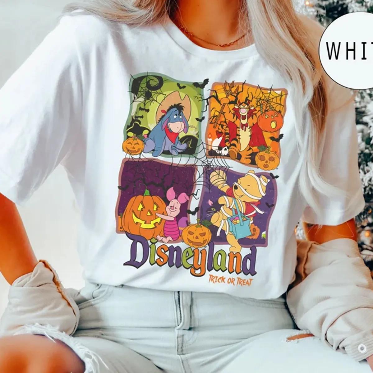 Disney Halloween Winnie The Pooh Tigger Piglet Eeyori Shirt 2