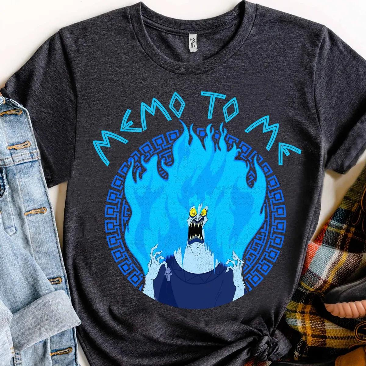 Disney Hercules Villains Hades Quotes Memo To Me Shirt 2