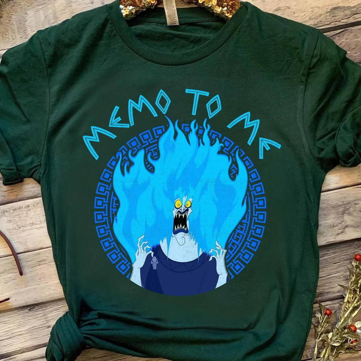 Disney Hercules Villains Hades Quotes Memo To Me Shirt 3