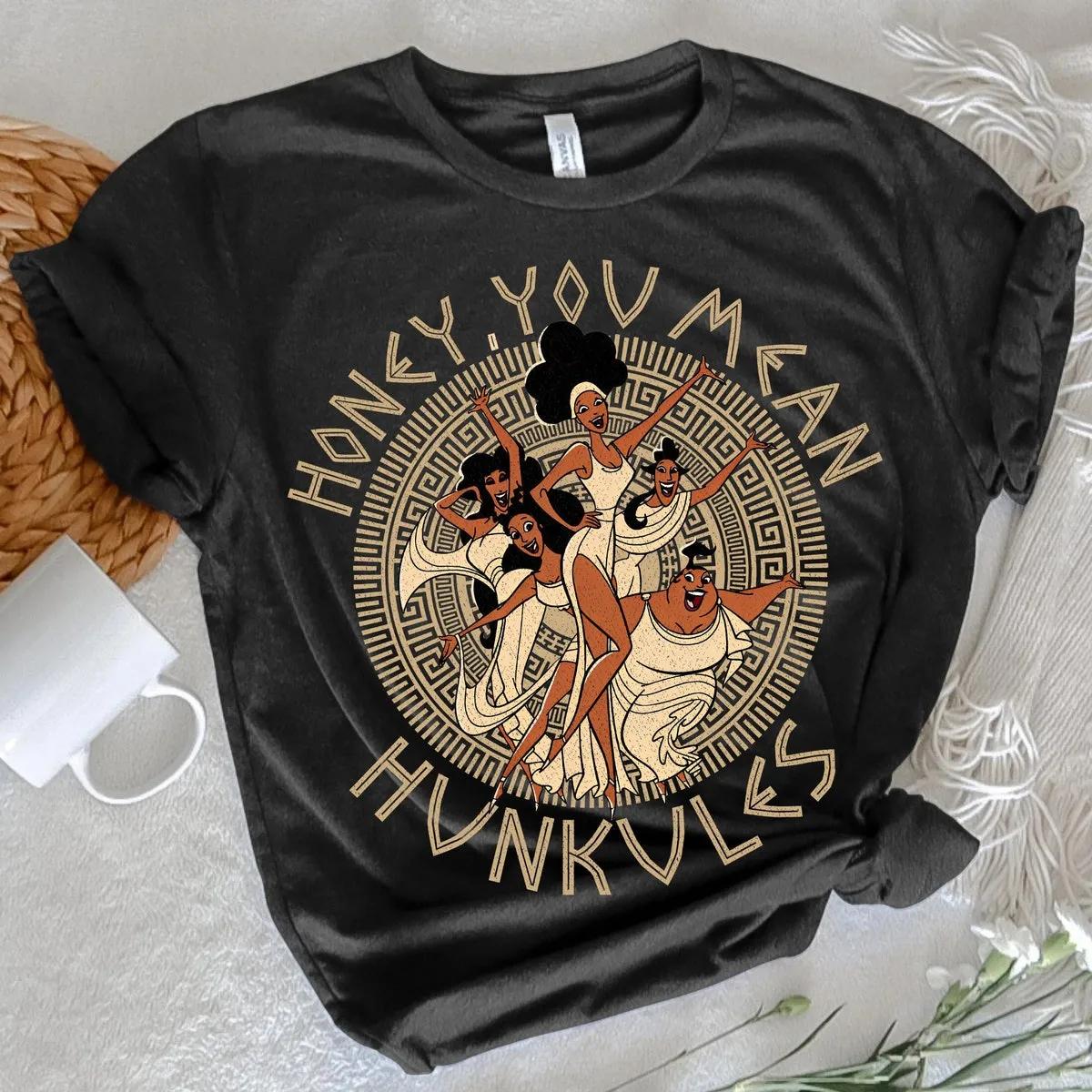 Disney Honey You Mean Hunkules Diva The Muses Hercules Shirt 4 3