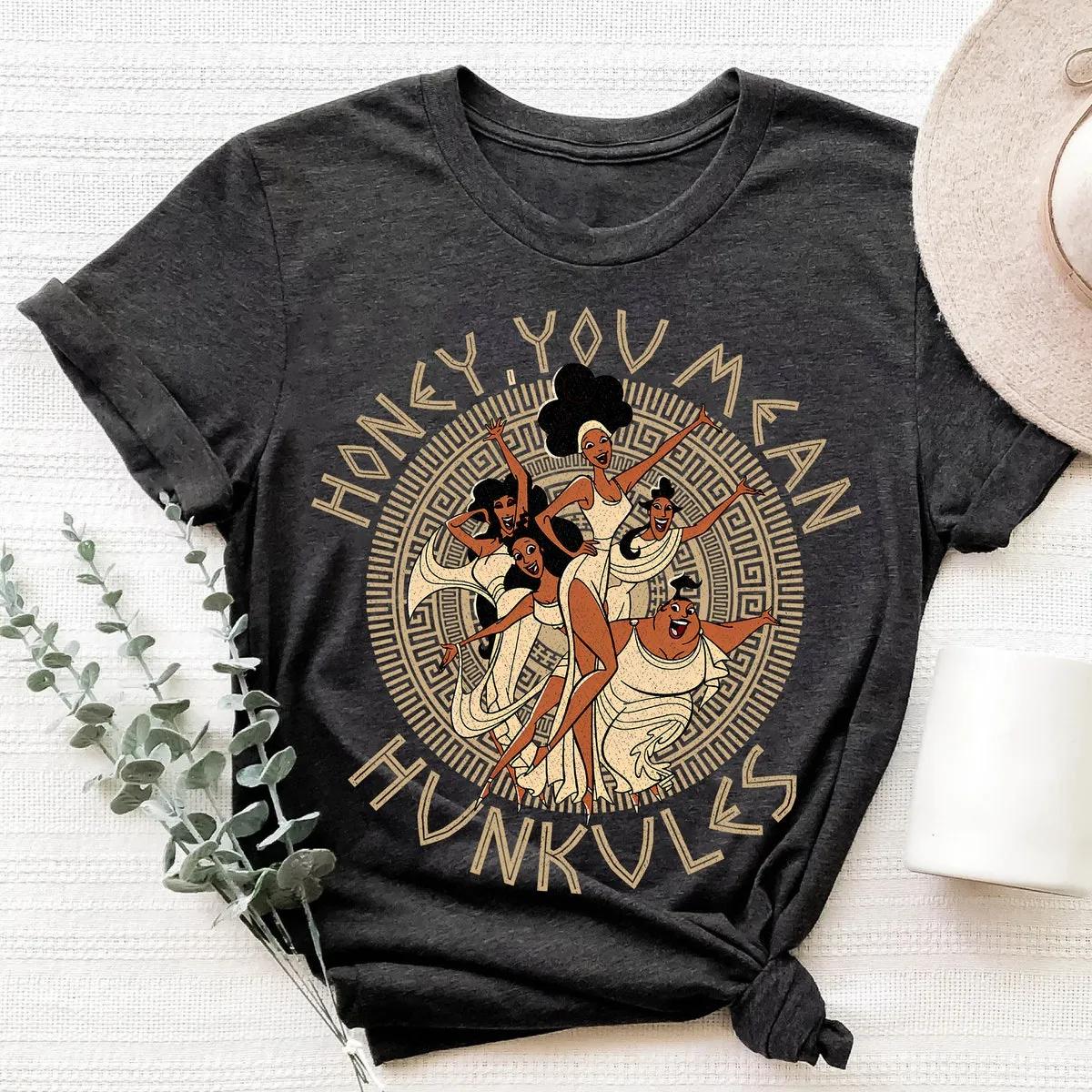 Disney Honey You Mean Hunkules Diva The Muses Hercules Shirt 5 3