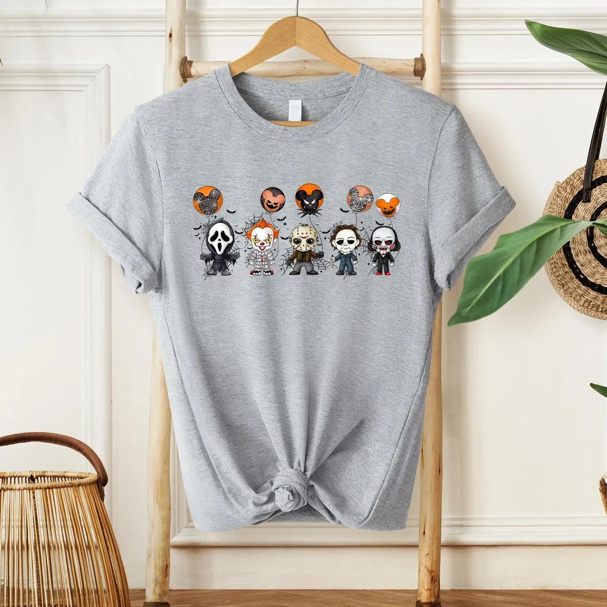 Disney Horror Movies Halloween Shirt 2