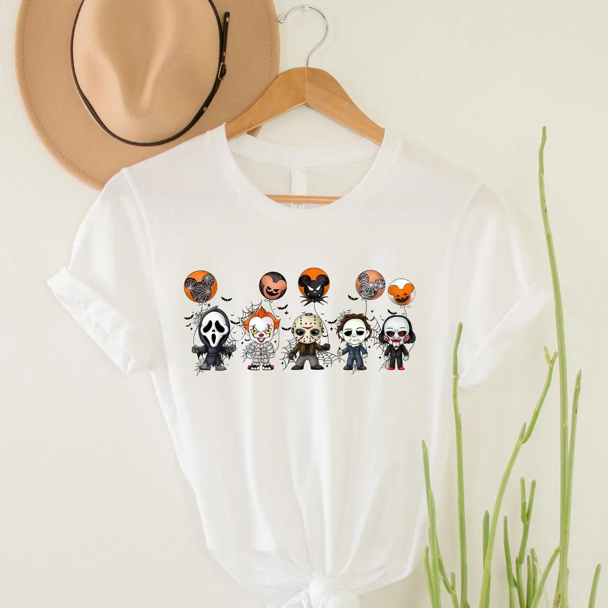 Disney Horror Movies Halloween Shirt 3