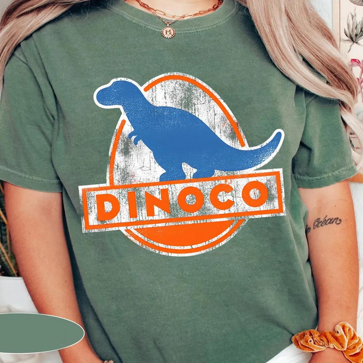 Disney Iconic Dinoco Dinosaur Logo Shirt 3