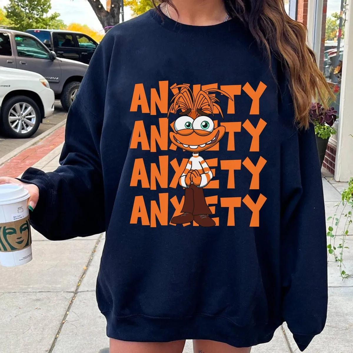 Disney Inside Out 2 Anxiety Shirt 2 3