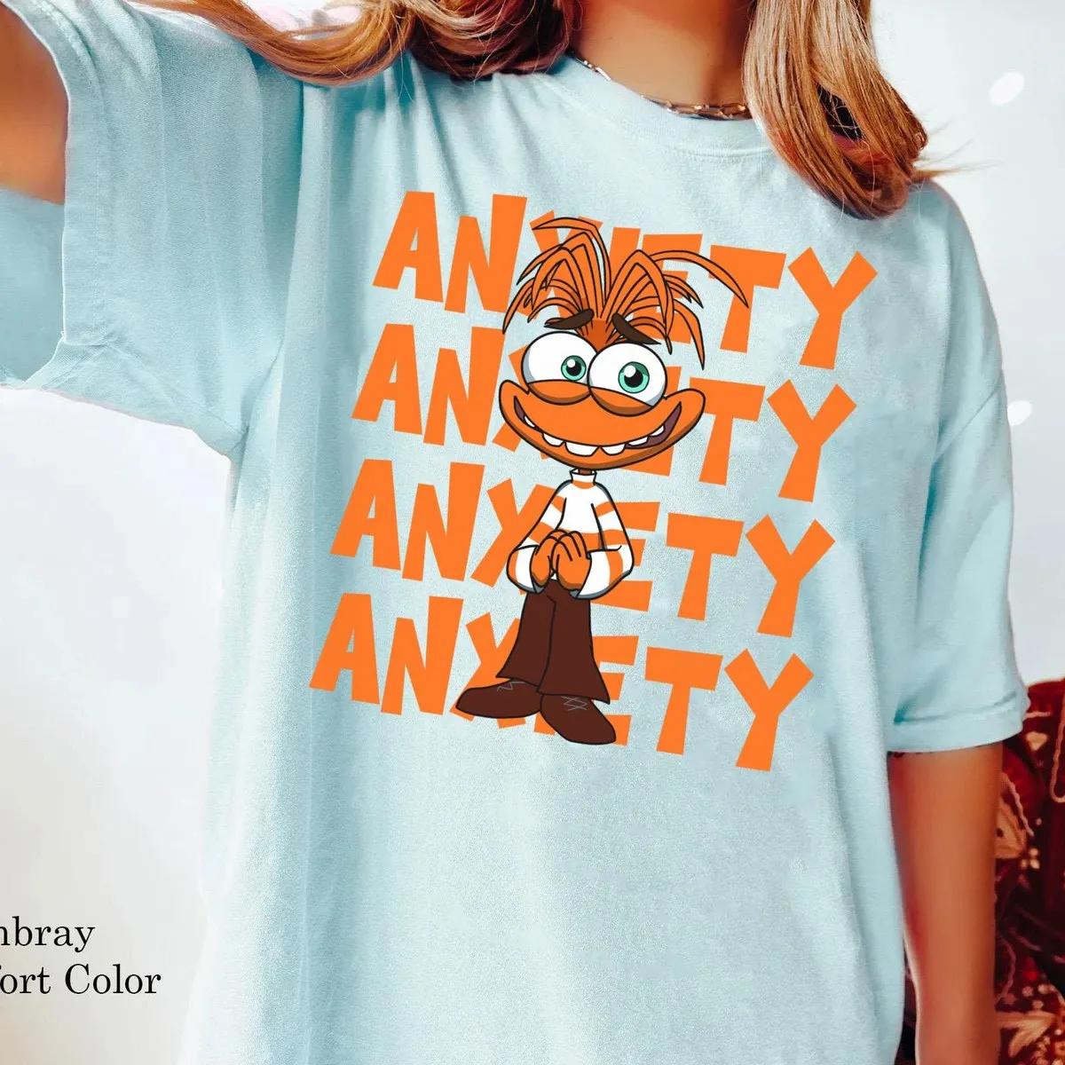 Disney Inside Out 2 Anxiety Shirt 3 3