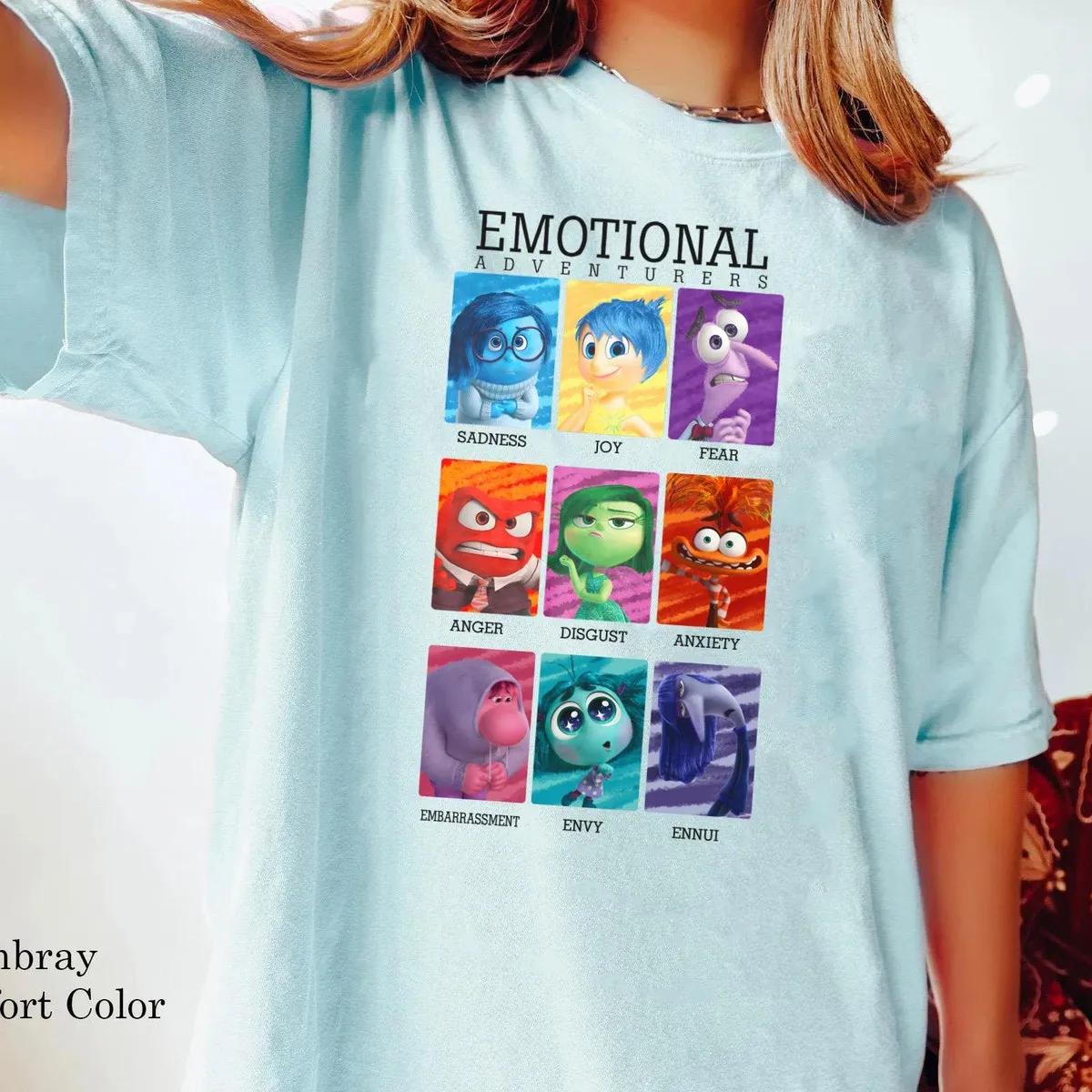 Disney Inside Out Emotions Grid Shirt 2 3