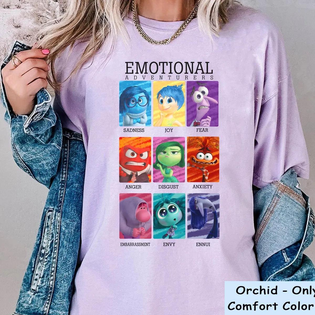 Disney Inside Out Emotions Grid Shirt 4 3