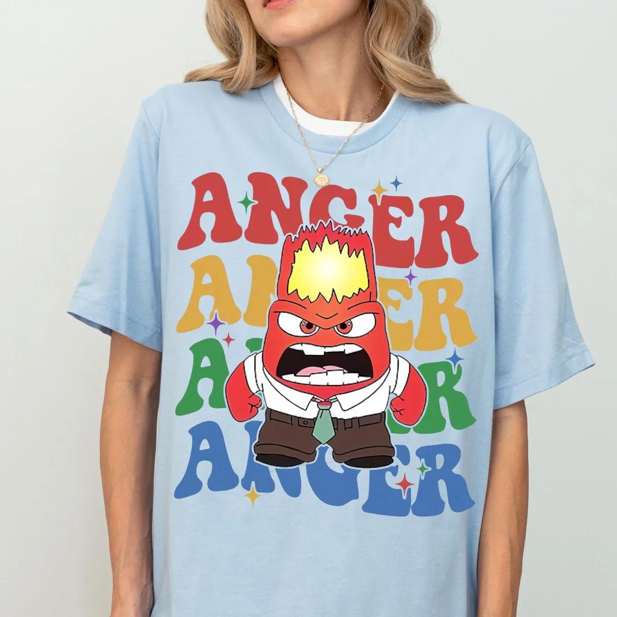 Disney Inside Out New Character Shirt Bing Bong Envy Embarassment Tee 2