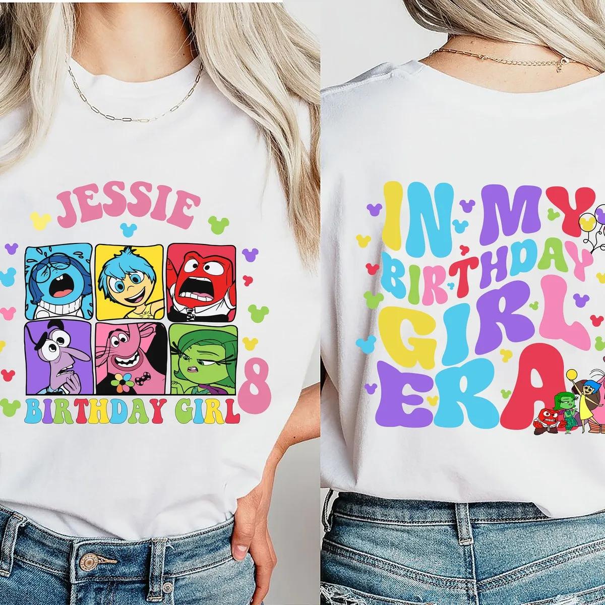 Disney Inside Out Shirt Feelings Birthday Girls Tee 3 3