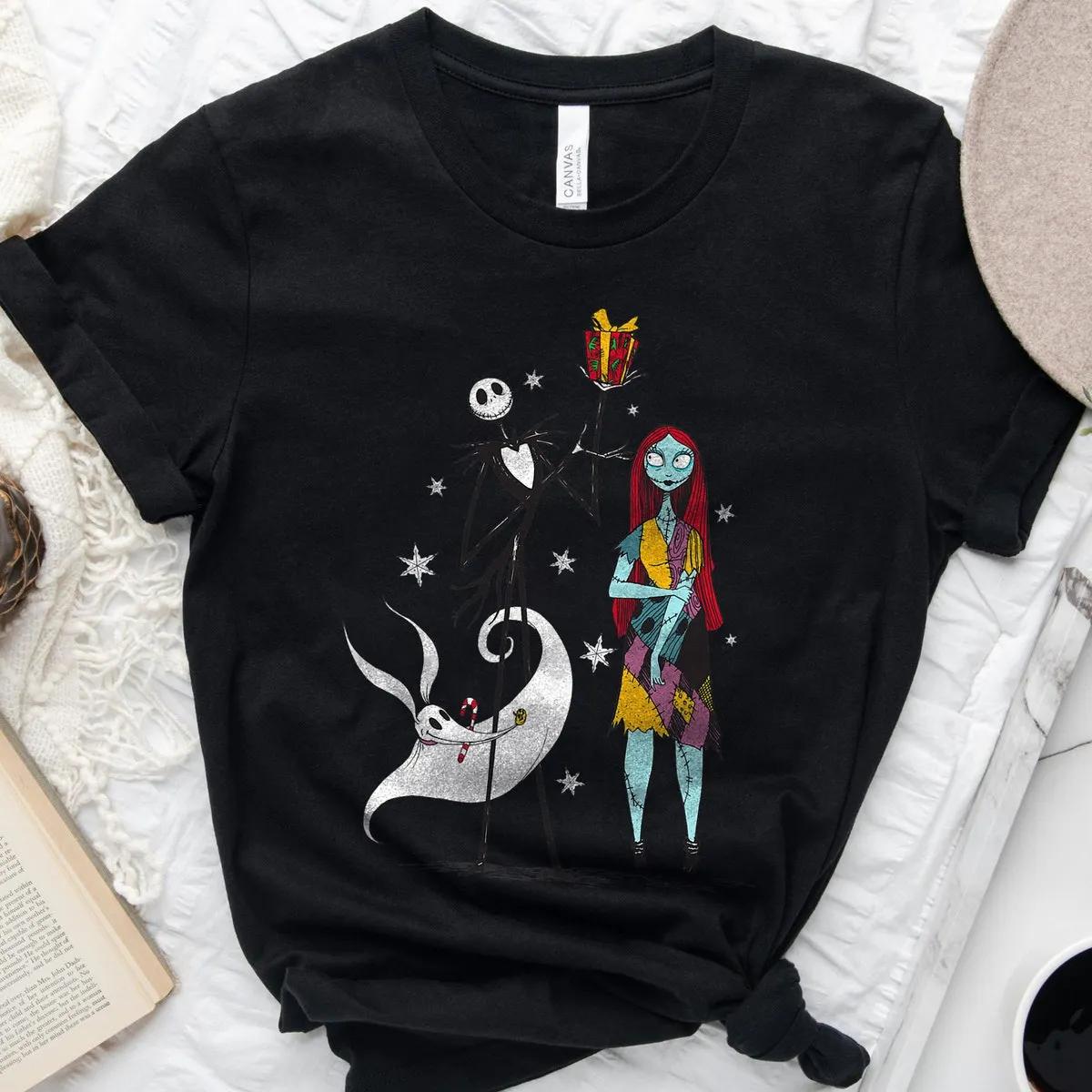 Disney Jack Skellington And Sally Nightmare Before Halloween Shirt 4 1