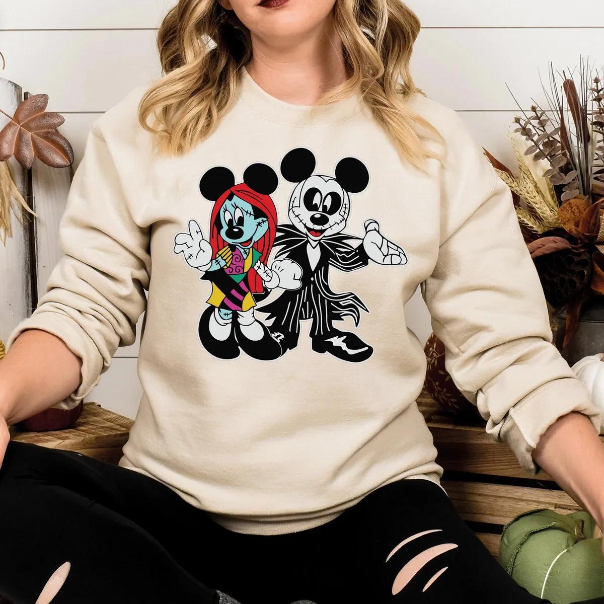 Disney Jack and Sally Halloween Shirt 1