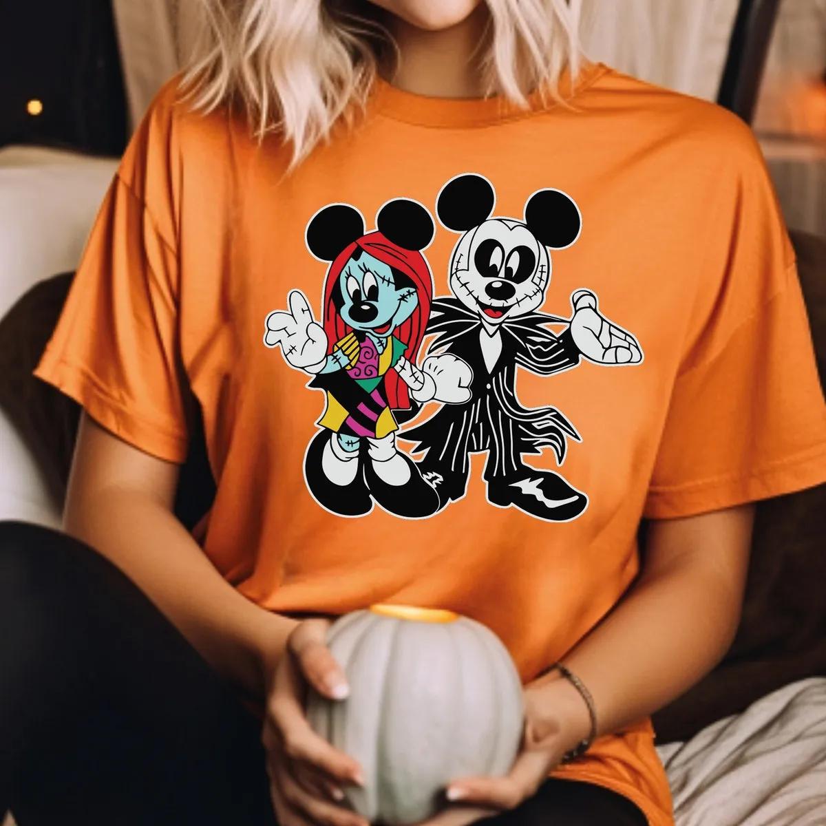 Disney Jack and Sally Halloween Shirt 2