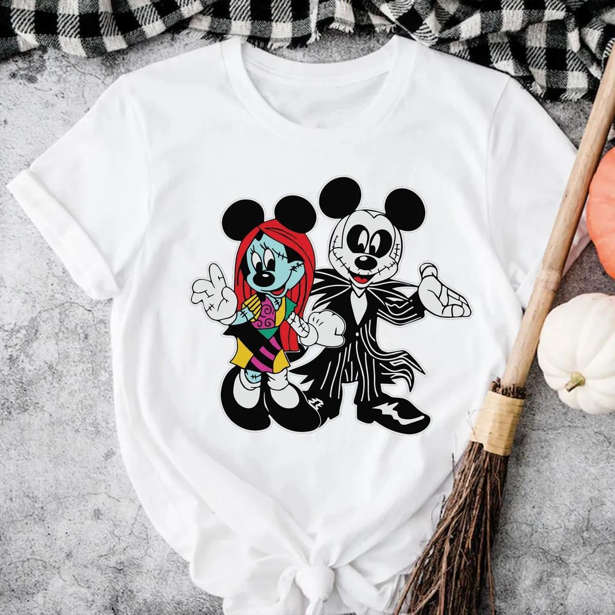 Disney Jack and Sally Halloween Shirt 5