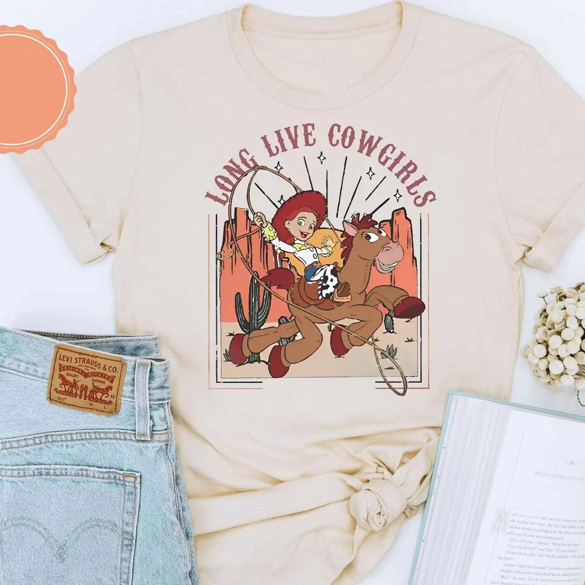 Disney Jessie Bullseye Long Live Cowgirls Toy Story Shirt 1