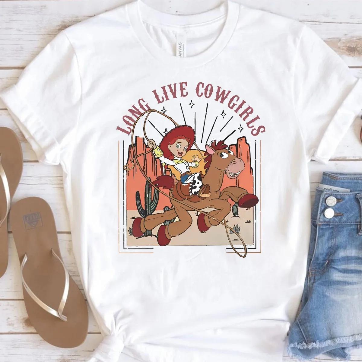 Disney Jessie Bullseye Long Live Cowgirls Toy Story Shirt 2