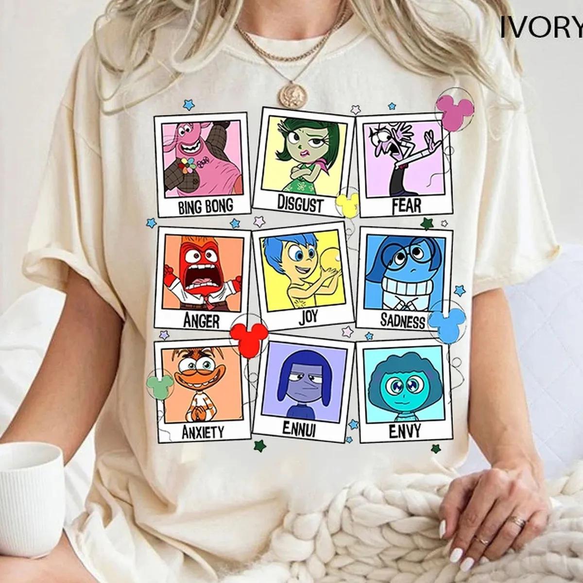 Disney Joy Sadness Anger Envy Inside Out Shirt 1