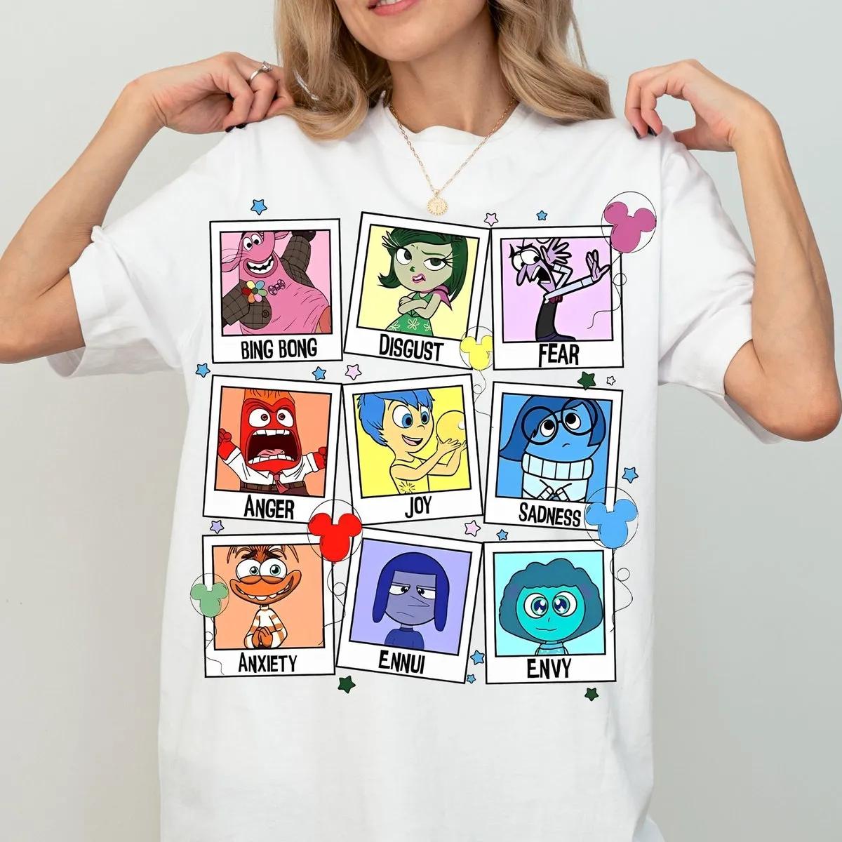 Disney Joy Sadness Anger Envy Inside Out Shirt 2