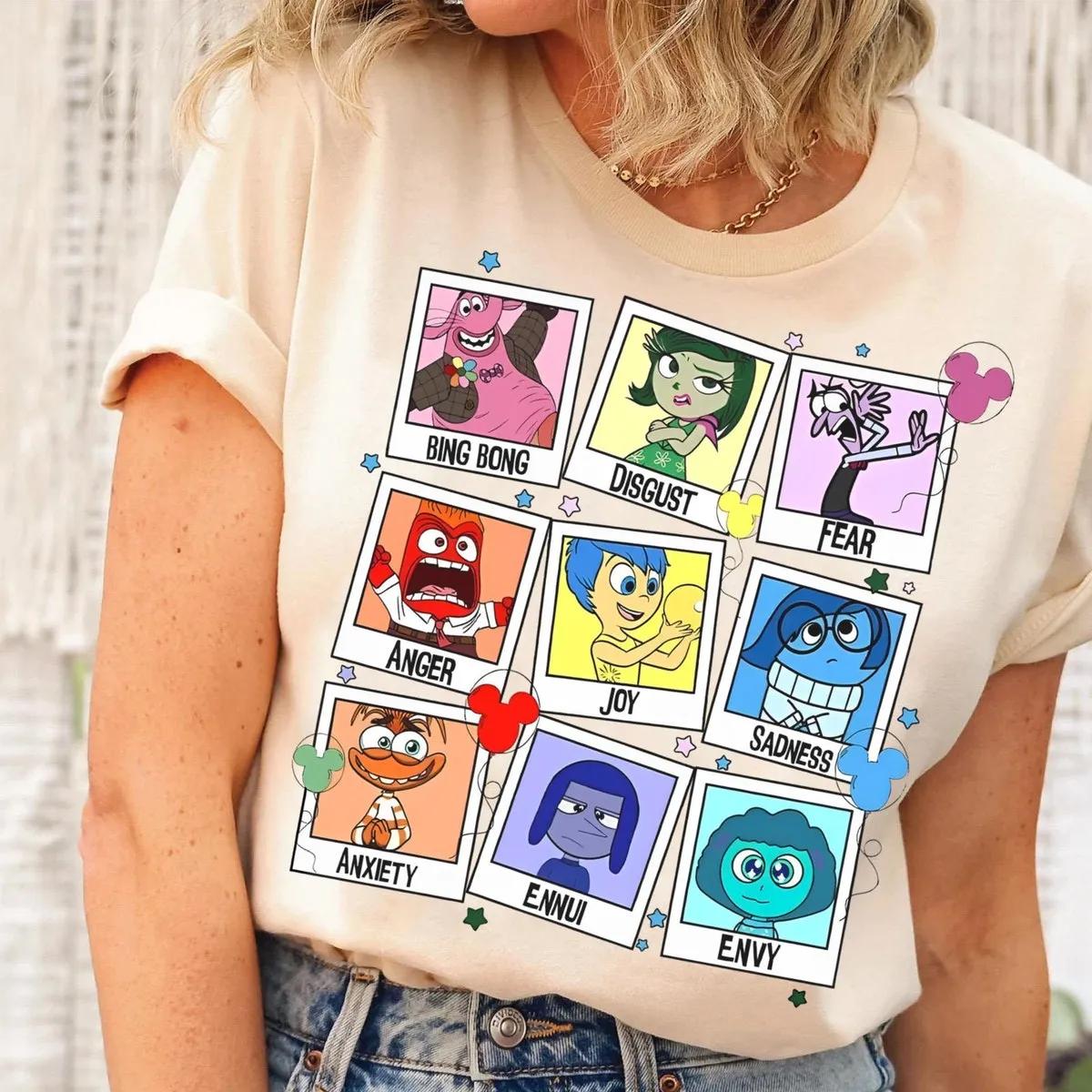 Disney Joy Sadness Anger Envy Inside Out Shirt 3