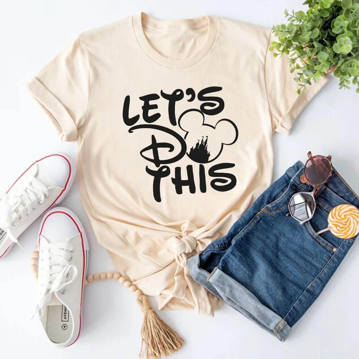 Disney Lets Do This Shirt Honeymoon Trip Tee 4 3