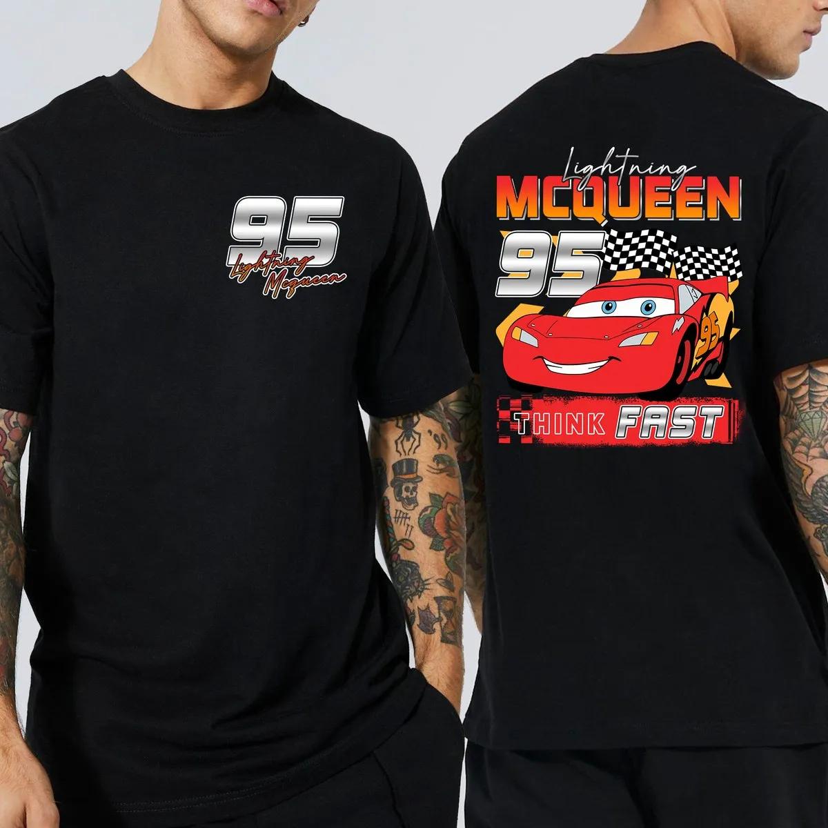 Disney Lightning McQueen 95 Think Fast Shirt 1 3