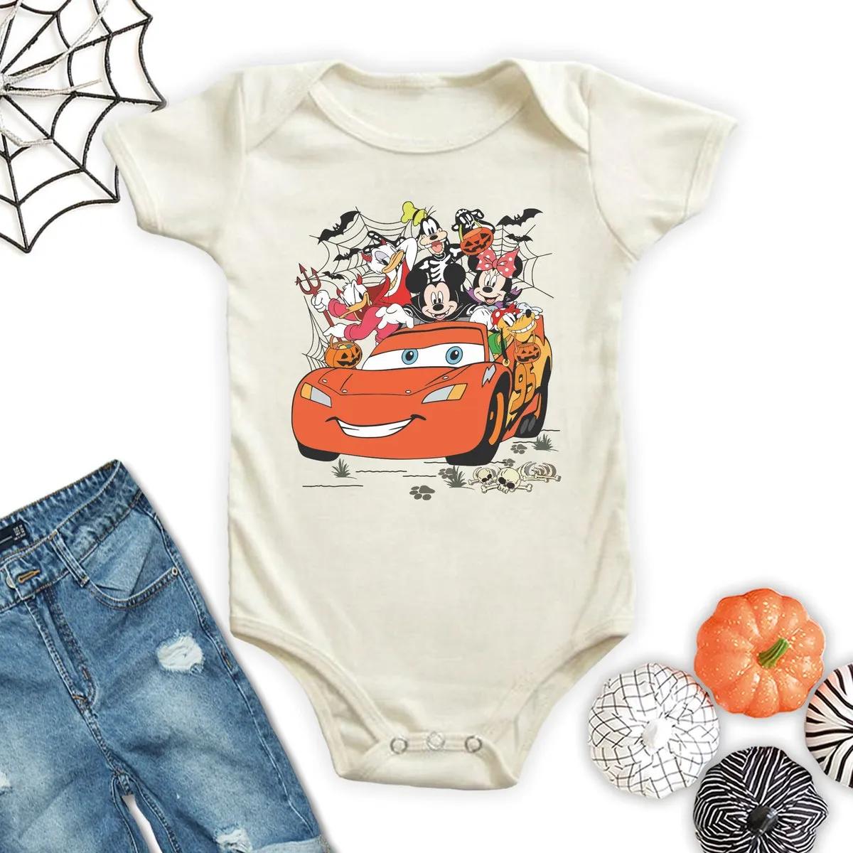 Disney Lightning McQueen Halloween Shirt 4 2