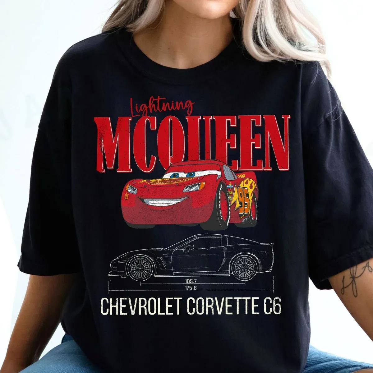 Disney Lightning Mcqueen 95 Shirt Sally Carrera Tee 1