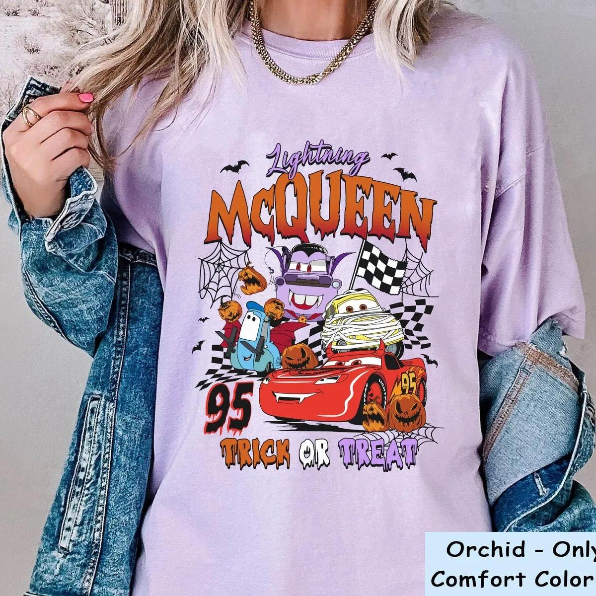 Disney Lightning Mcqueen Halloween Party Shirt 6