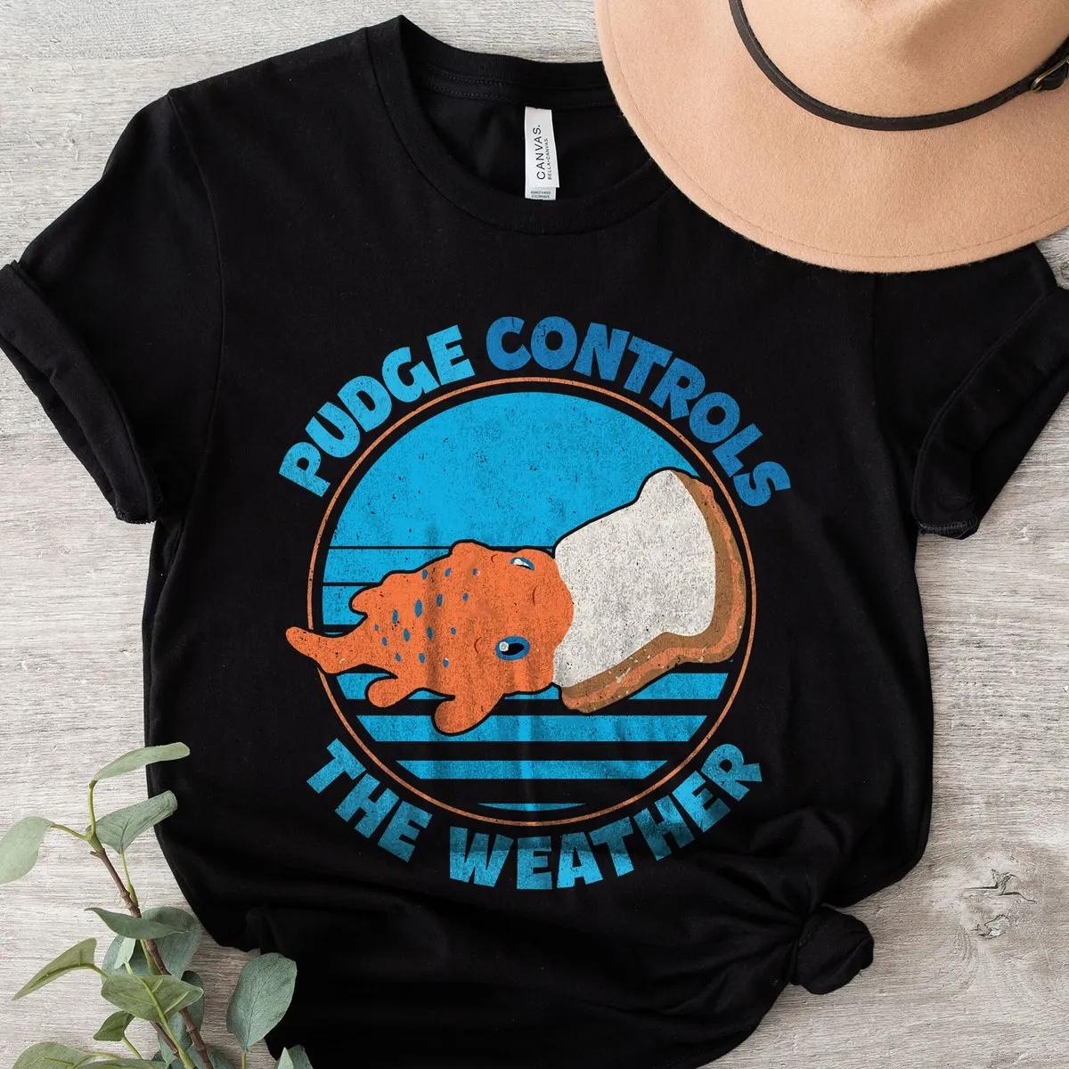 Disney Lilo And Stitch Pudge Controls The Weather Shirt 1 3