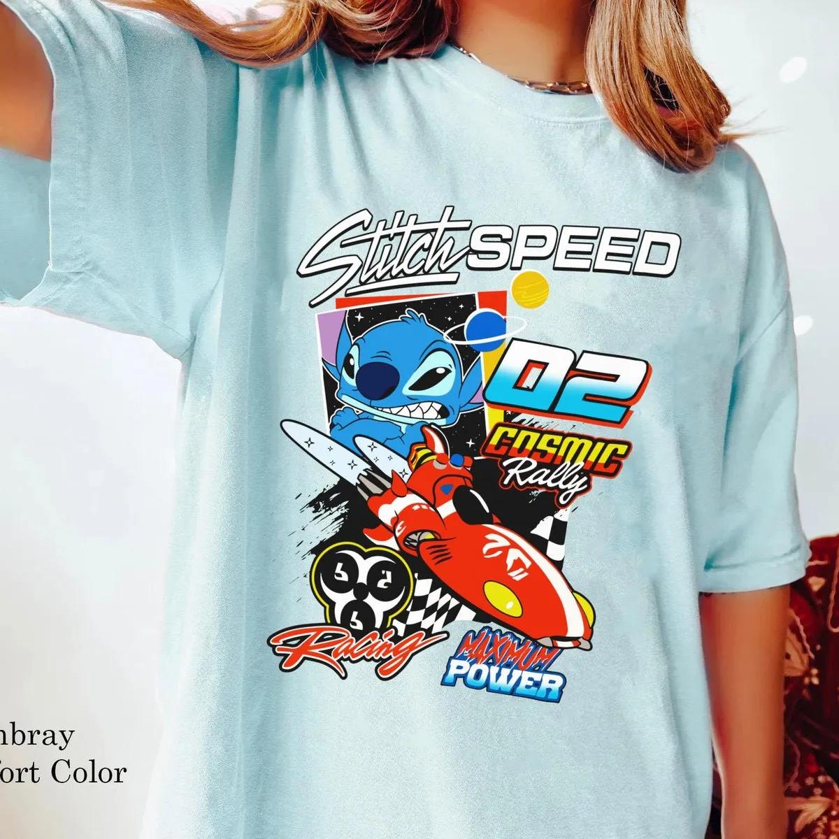 Disney Lilo and Stitch Cosmic Racing Shirt 1