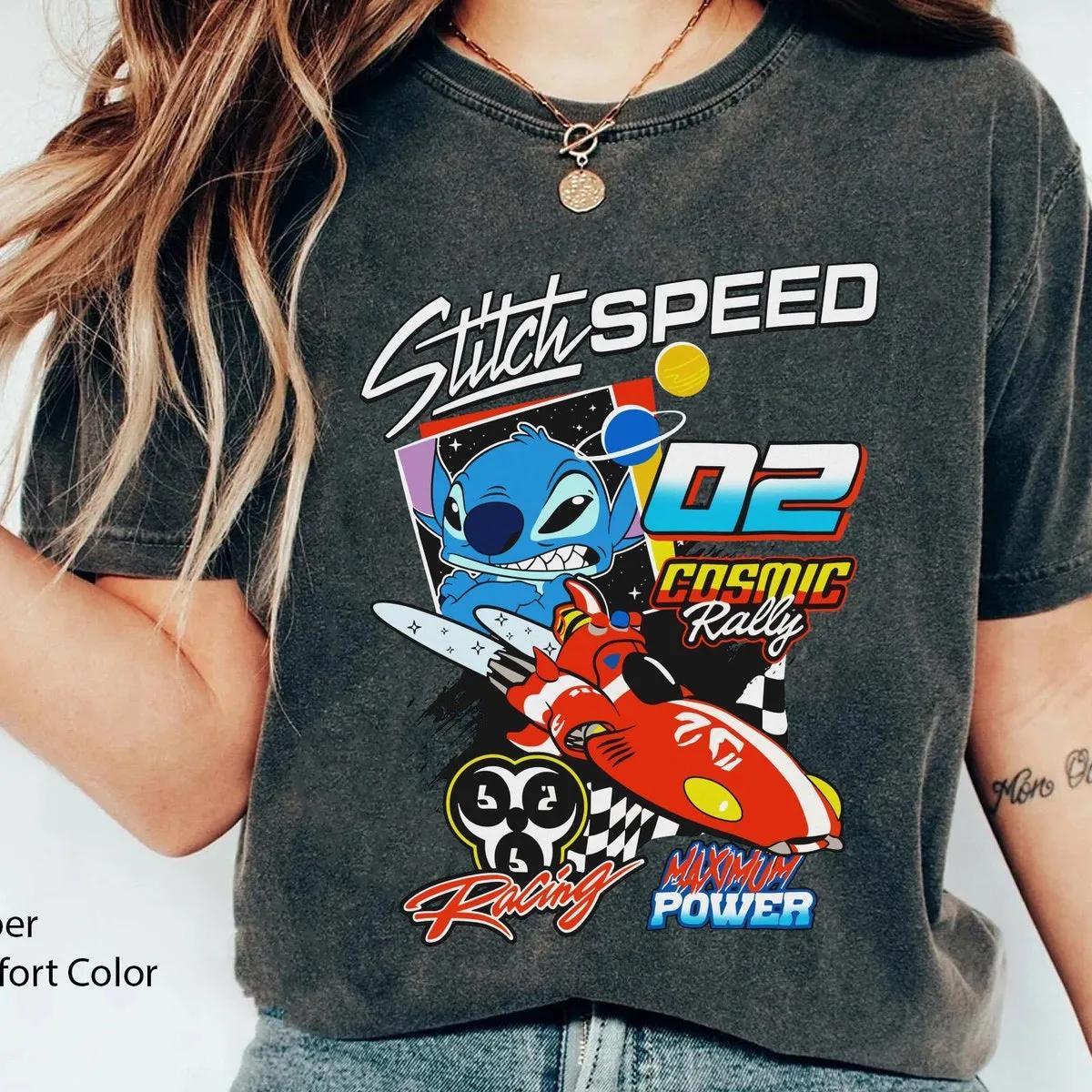 Disney Lilo and Stitch Cosmic Racing Shirt 2