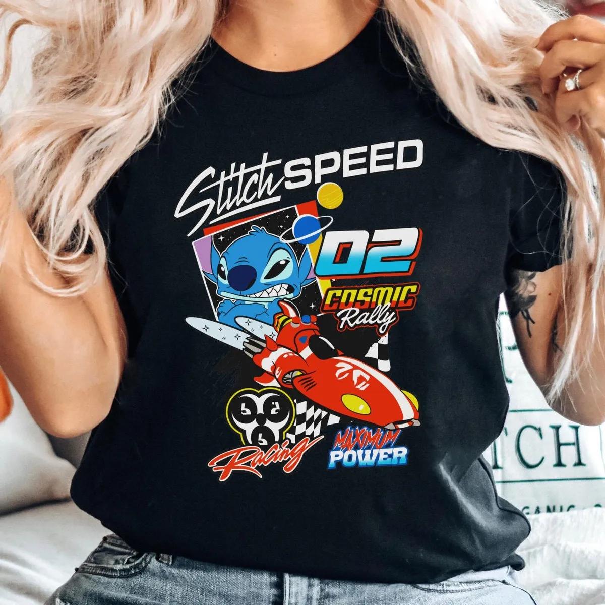 Disney Lilo and Stitch Cosmic Racing Shirt 4