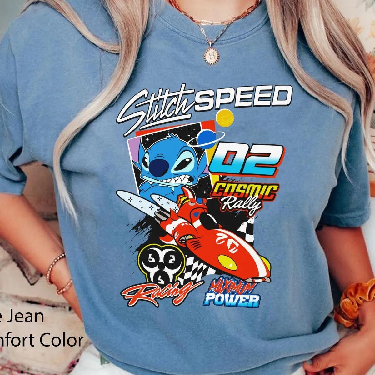 Disney Lilo and Stitch Cosmic Racing Shirt 6