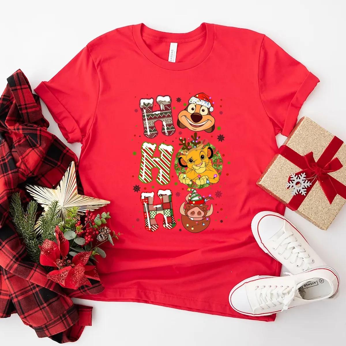 Disney Lion Christmas Shirt 3 1