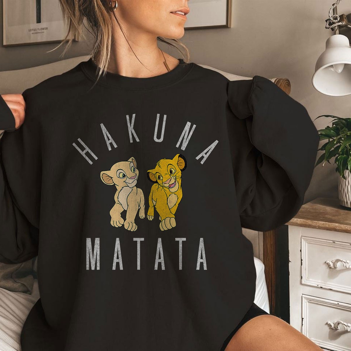 Disney Lion King Simba Nala Hakuna Matata Graphic Shirt 2