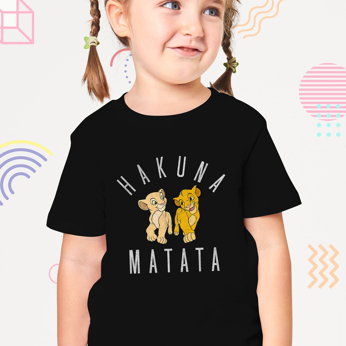 Disney Lion King Simba Nala Hakuna Matata Graphic Shirt 4