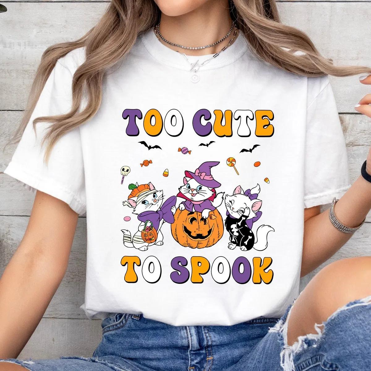 Disney Marie Toulouse Berlioz Halloween Shirt 2