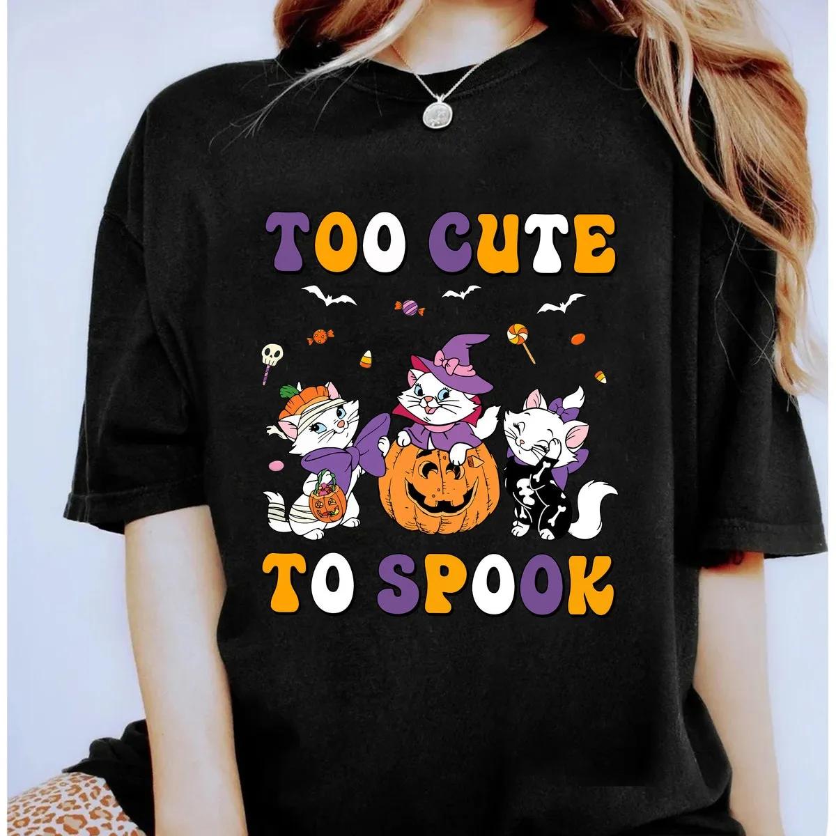 Disney Marie Toulouse Berlioz Halloween Shirt 3