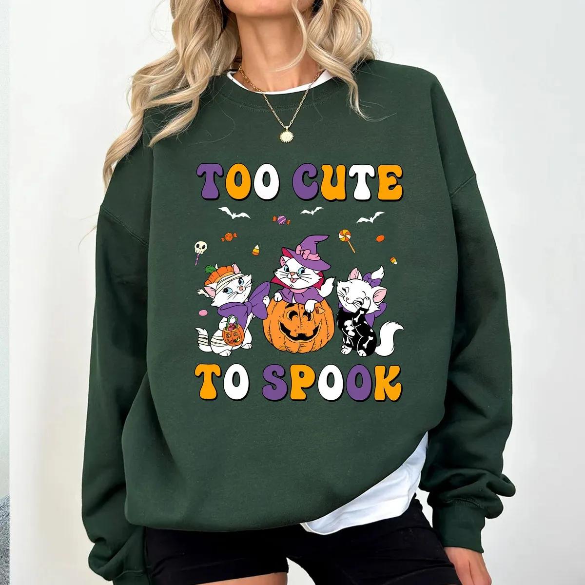 Disney Marie Toulouse Berlioz Halloween Shirt 4